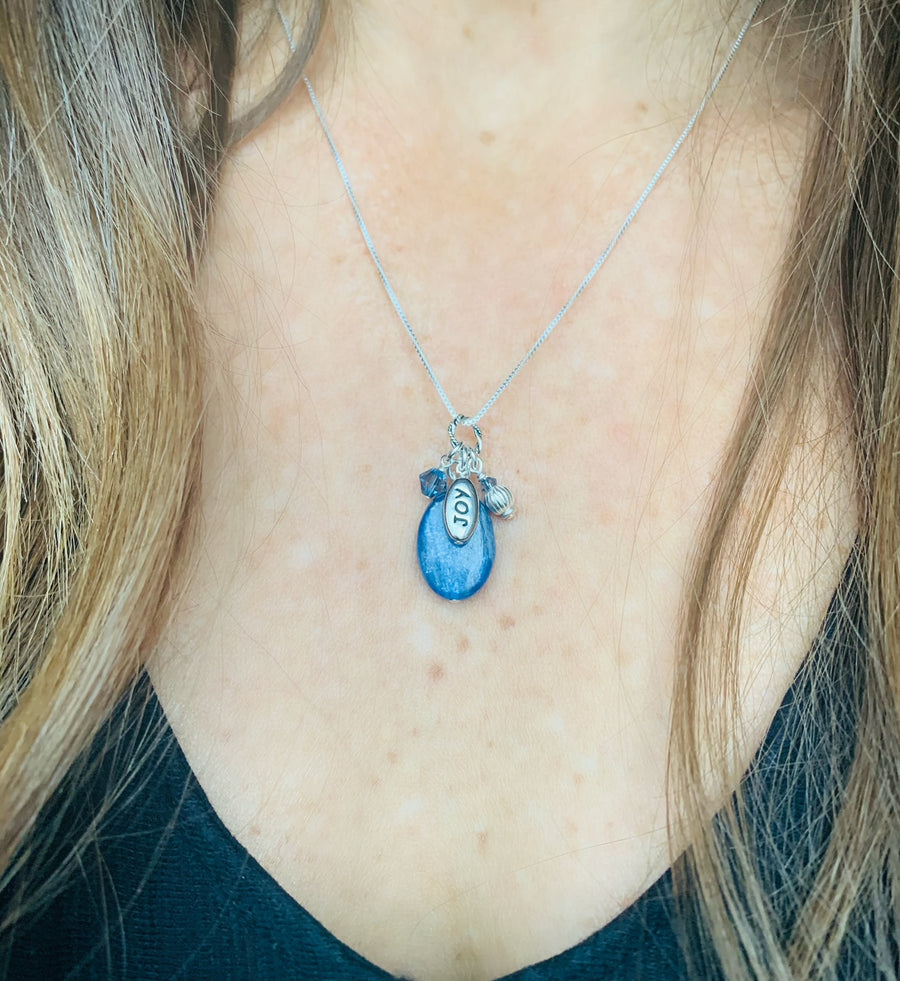 It's A Charmed Life Kyanite Necklace