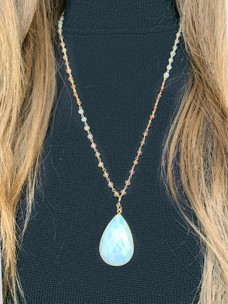 Candy Moonstone Necklace